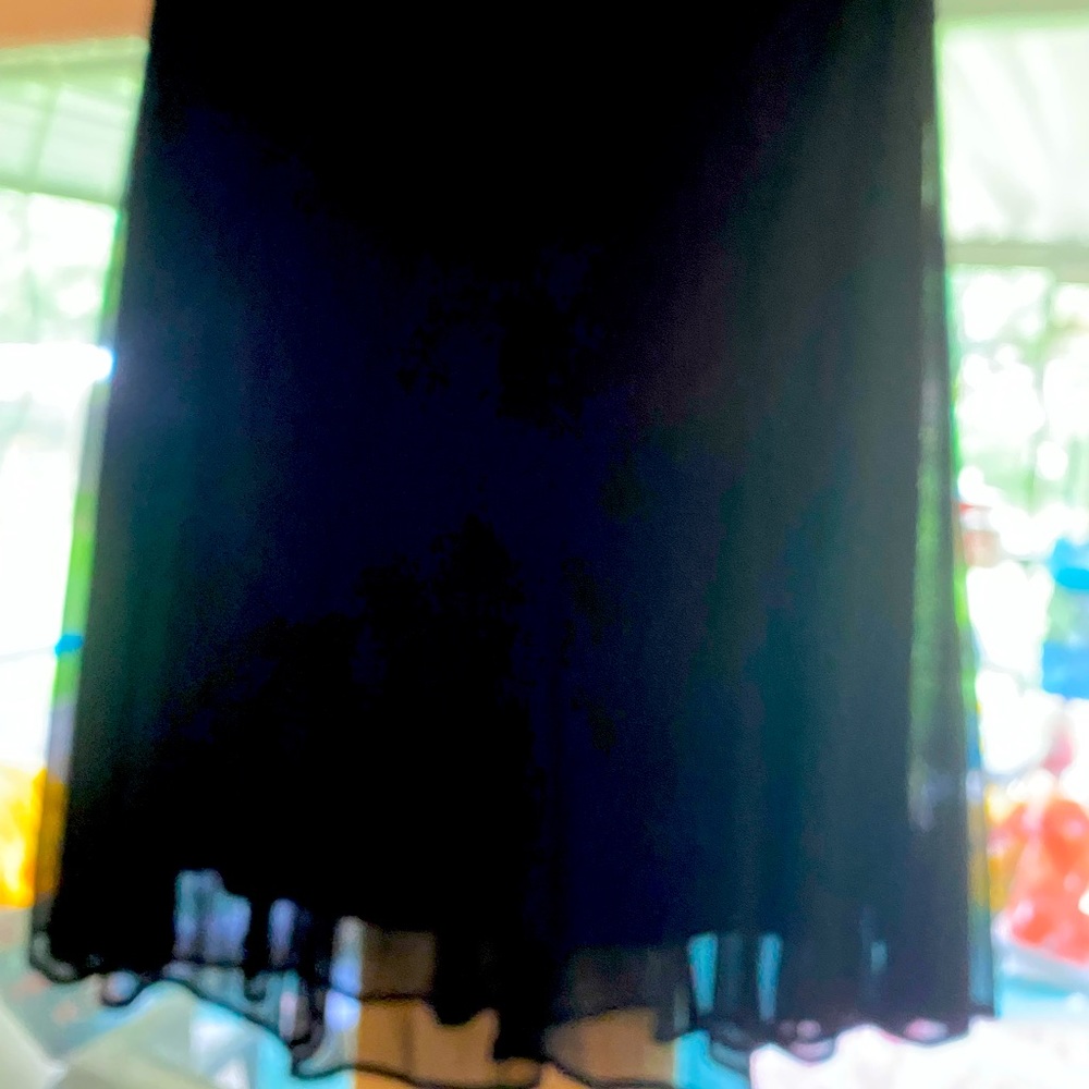 Black skirt